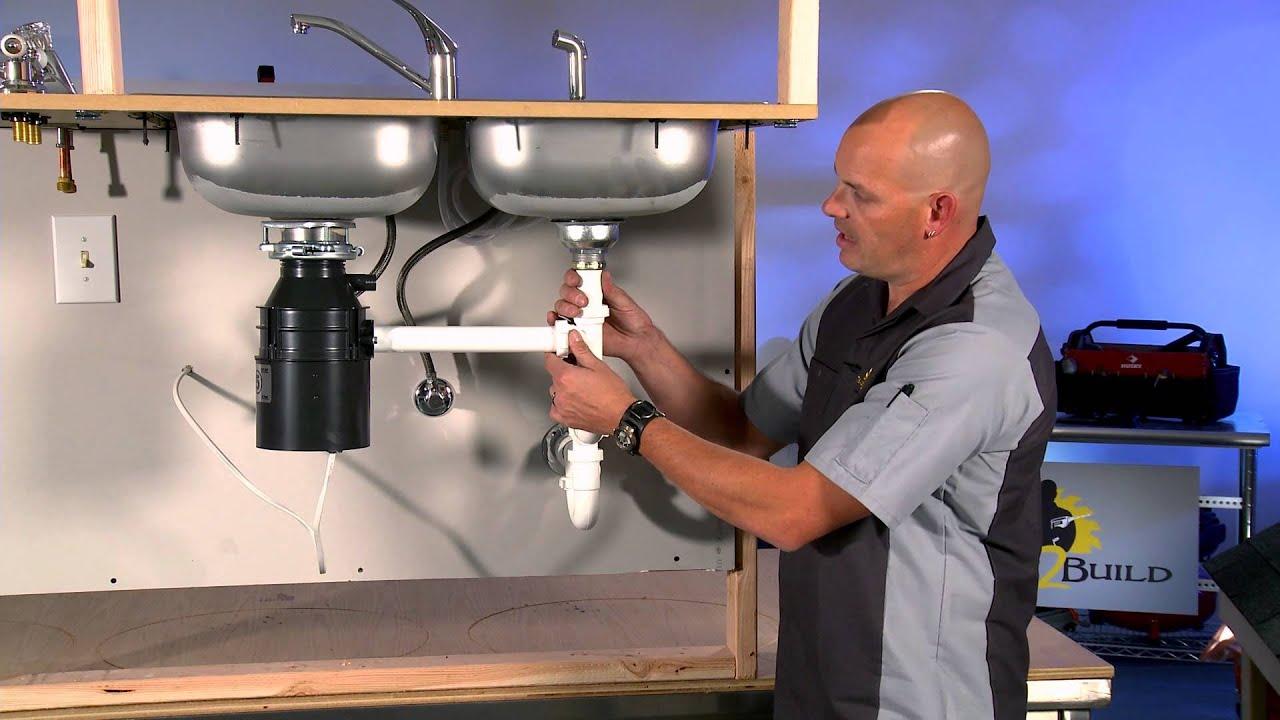 Kitchen Sink Plumbing Operates